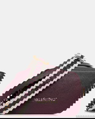 Valentino Bags poșetă culoarea bordo, VBS7B306