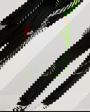 adidas Originals pantaloni de trening Teamgeist culoarea negru, cu imprimeu, JW5869