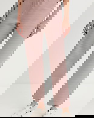 MM pantaloni de trening FURIO culoarea roz, uni, 2526786087600