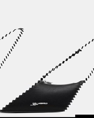 Karl Lagerfeld Jeans poșetă culoarea negru, A3W30011