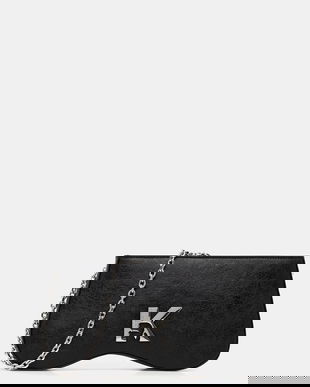 Karl Lagerfeld Jeans poșetă culoarea negru, A3W30215