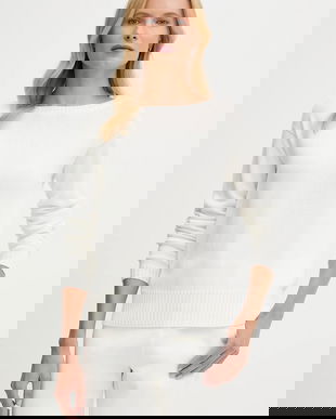 MM pulover ALBATA culoarea alb, light, 2526366067600