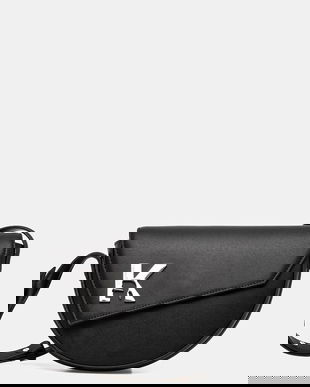 Karl Lagerfeld Jeans poșetă culoarea negru, A3W30241