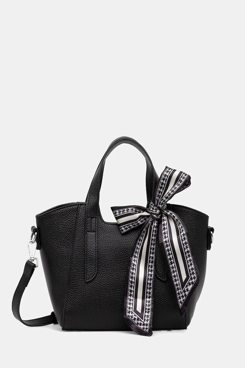 Answear Lab poseta de piele culoarea negru