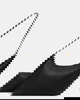 Answear Lab poseta culoarea negru