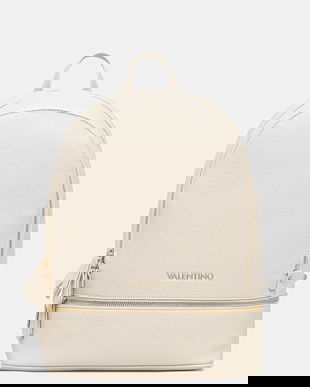 Valentino Bags rucsac culoarea bej, mare, uni, VBS7LX02