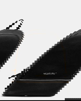 Valentino Bags rucsac culoarea negru, mare, uni, VBS7LX02