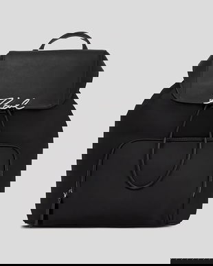 Karl Lagerfeld rucsac K/SIGNATURE culoarea negru, mare, A3W30019