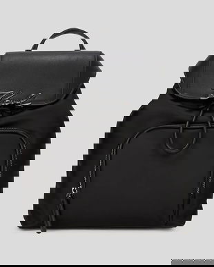 Karl Lagerfeld rucsac K/SIGNATURE culoarea negru, mic, A3W30027