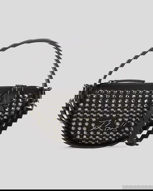 Karl Lagerfeld geantă K/SIGNATURE culoarea negru, A3W30052