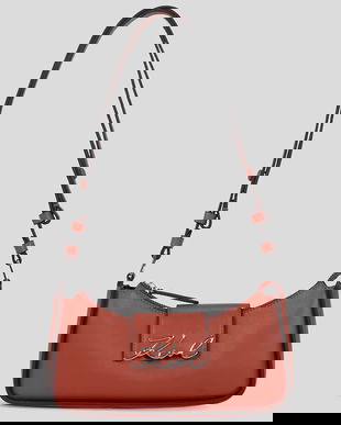 Karl Lagerfeld geantă K/SIGNATURE culoarea rosu, A3W30290