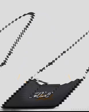 Karl Lagerfeld geantă K/SIGNATURE culoarea negru, A3W30290