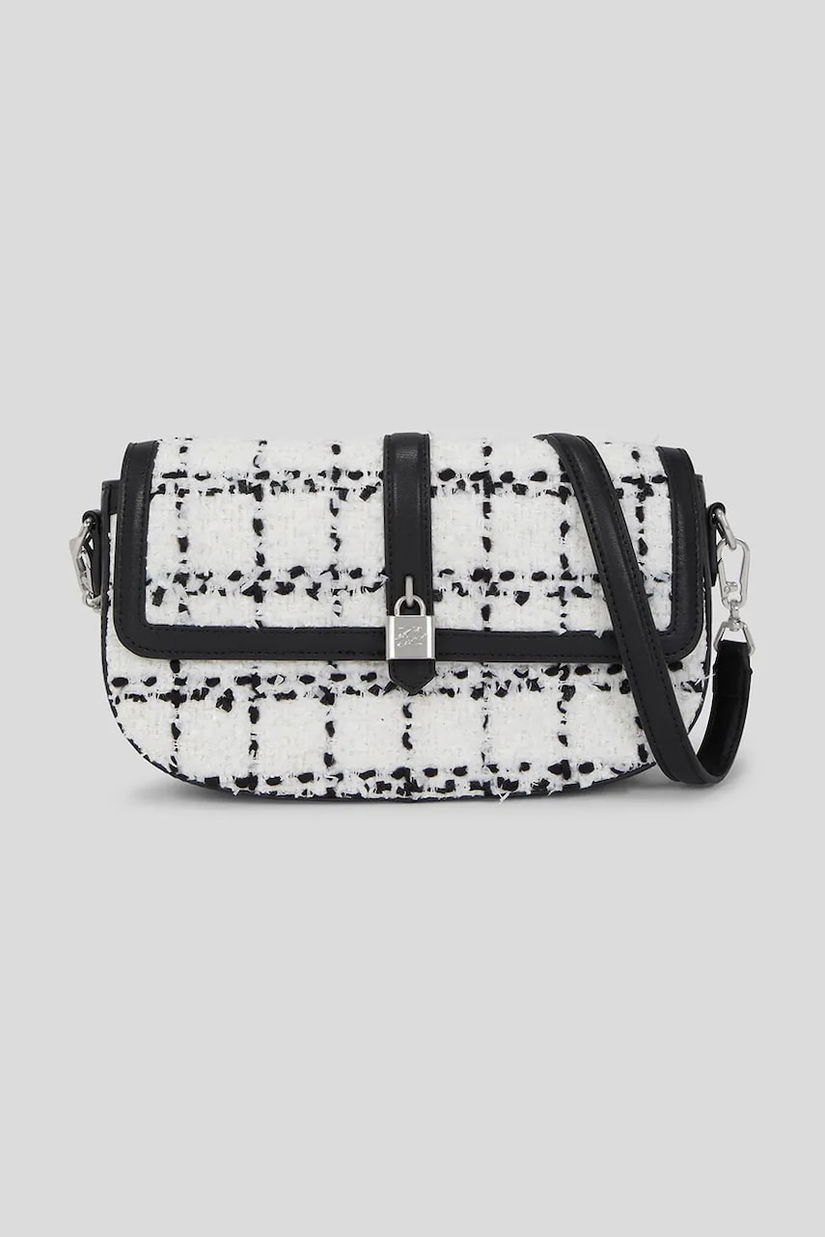 Karl Lagerfeld geantă culoarea alb, A3W30155
