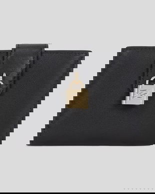 Karl Lagerfeld portofel K/AUTOGRAPH culoarea negru, A3W32039