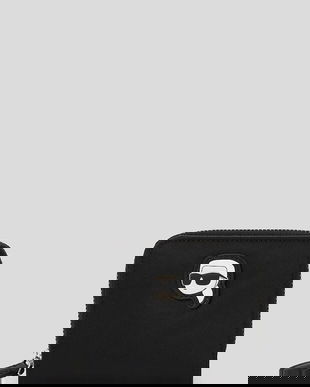 Karl Lagerfeld portofel IKON NYLON culoarea negru, A3W32102