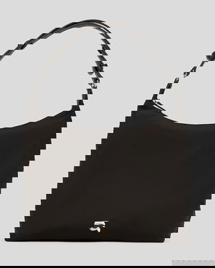 Karl Lagerfeld geantă IKON NYLON culoarea negru, A3W30123