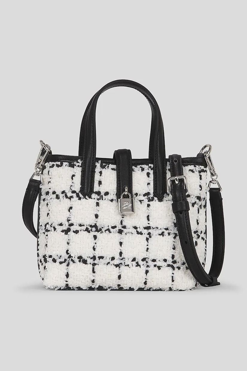 Karl Lagerfeld geantă culoarea alb, A3W30306
