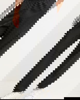 adidas Originals pantaloni 3-Stripes culoarea negru, drept, JY1390