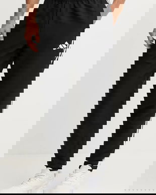 adidas Performance pantaloni de antrenament Tiro Essentials culoarea negru, cu imprimeu, JC5445