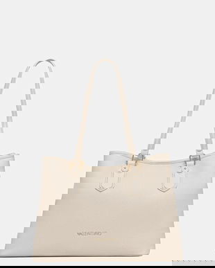 Valentino Bags geantă culoarea bej, VBS7LX01