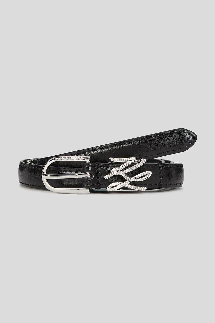 Karl Lagerfeld curea culoarea negru, A3W33038