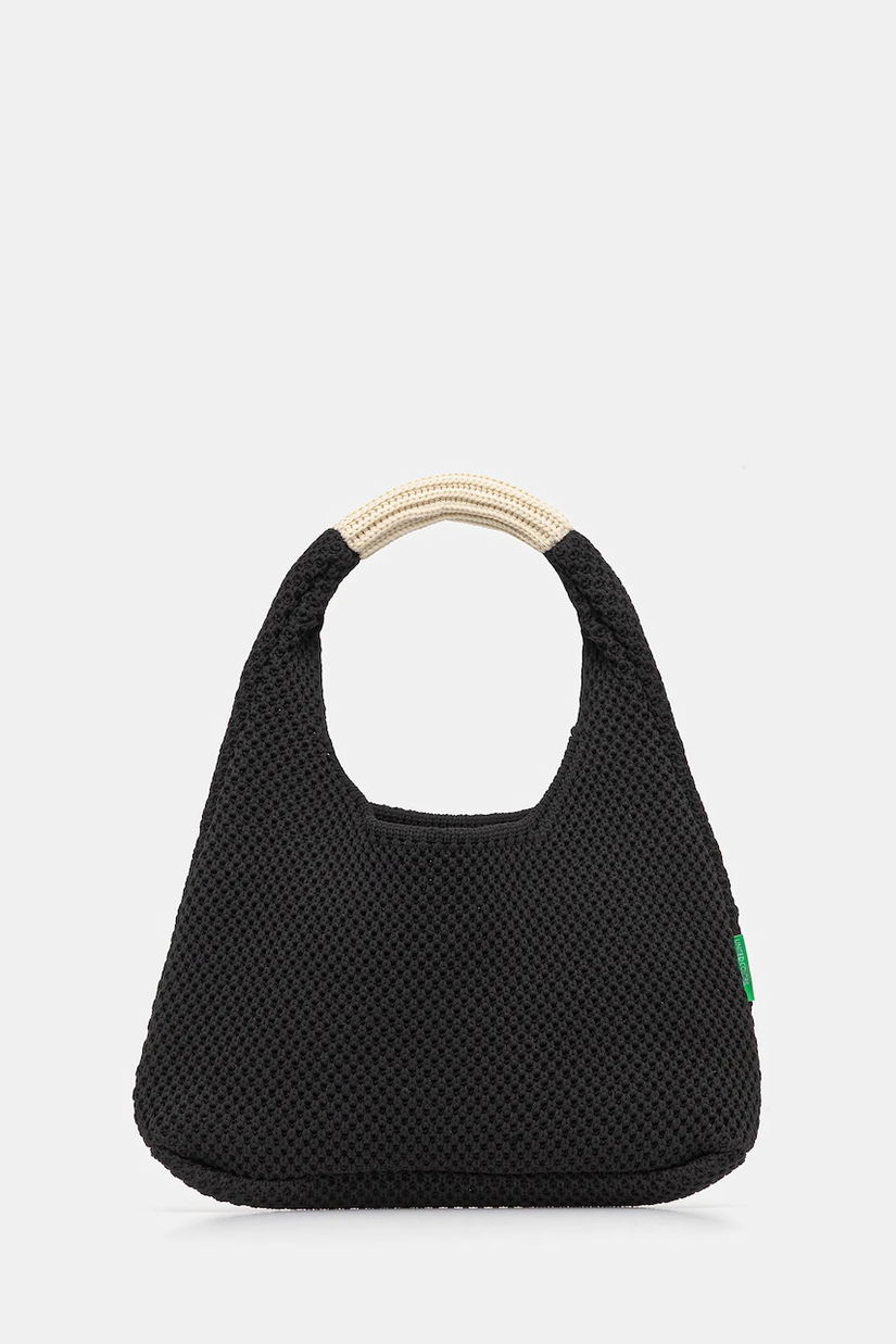 United Colors of Benetton geantă culoarea negru, 6VQFDY07V