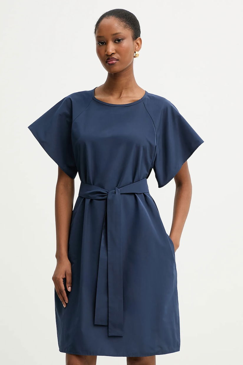 Weekend Max Mara rochie DENIS culoarea bleumarin, mini, drept, 2525226041600