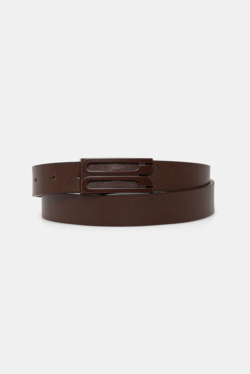 Victoria Beckham curea de piele culoarea maro, 1325ABL006659A