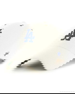 47 brand șapcă MLB Los Angeles Dodgers culoarea gri, cu imprimeu, B-TCDCU12IWS-SS