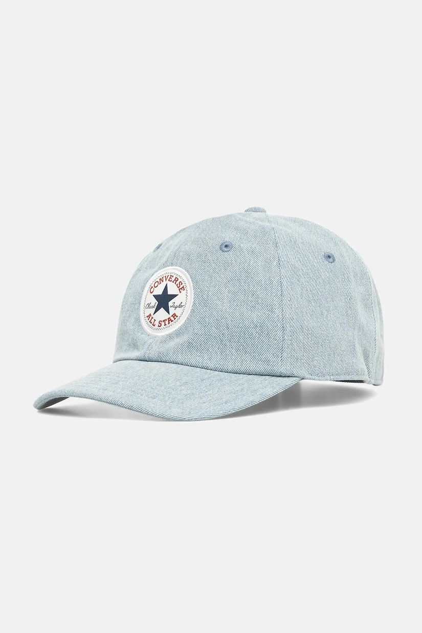 Converse șapcă de baseball din denim cu imprimeu, 10027685-A01