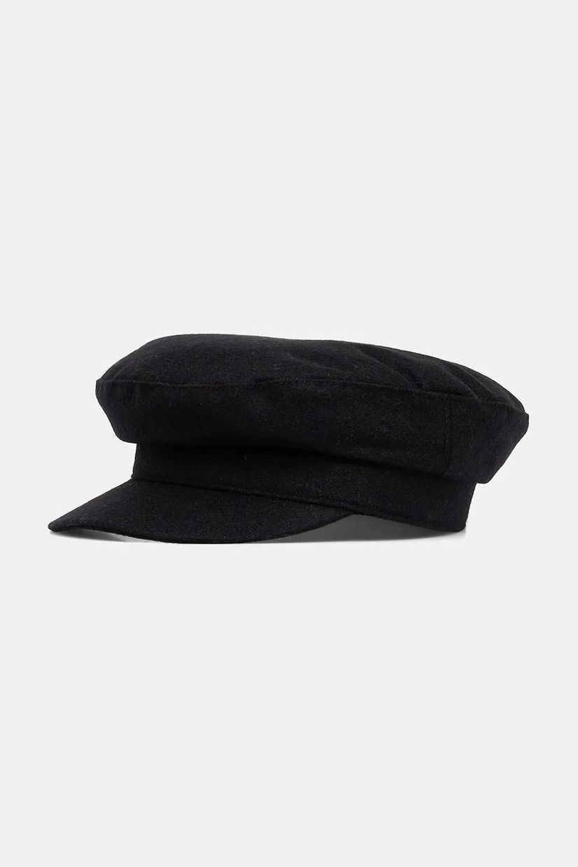 Weekend Max Mara beretă de lână ANGORA culoarea negru, de lână, 2525576044600