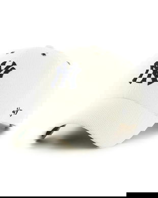 47 brand șapcă MLB New York Yankees culoarea gri, cu imprimeu, B-TCDCU17IWS-SS