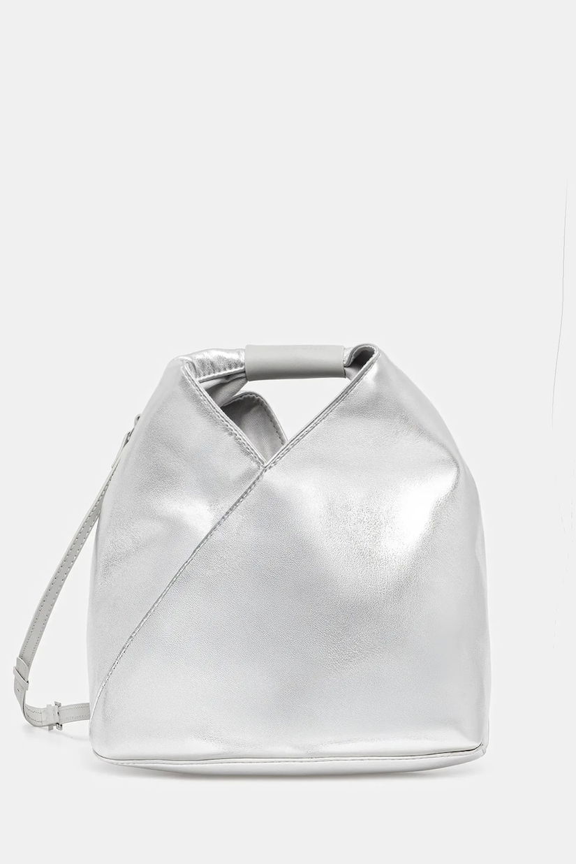 MM6 Maison Margiela poșetă culoarea argintiu, SB6WD0026
