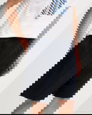 Joop! pantaloni scurți culoarea bleumarin, 30041264