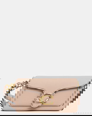 Coach poșetă de piele Tabby 26 culoarea portocaliu, CBF92