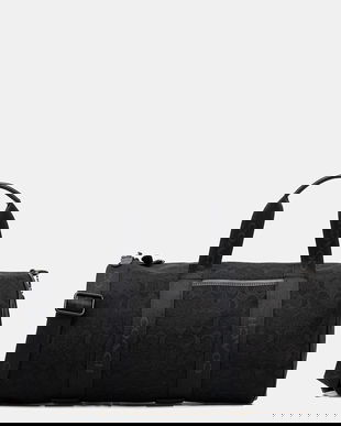 Coach geantă Theo culoarea negru, CBF22