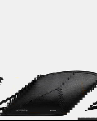 Victoria Beckham poșetă de piele culoarea negru, B225AAC006557A