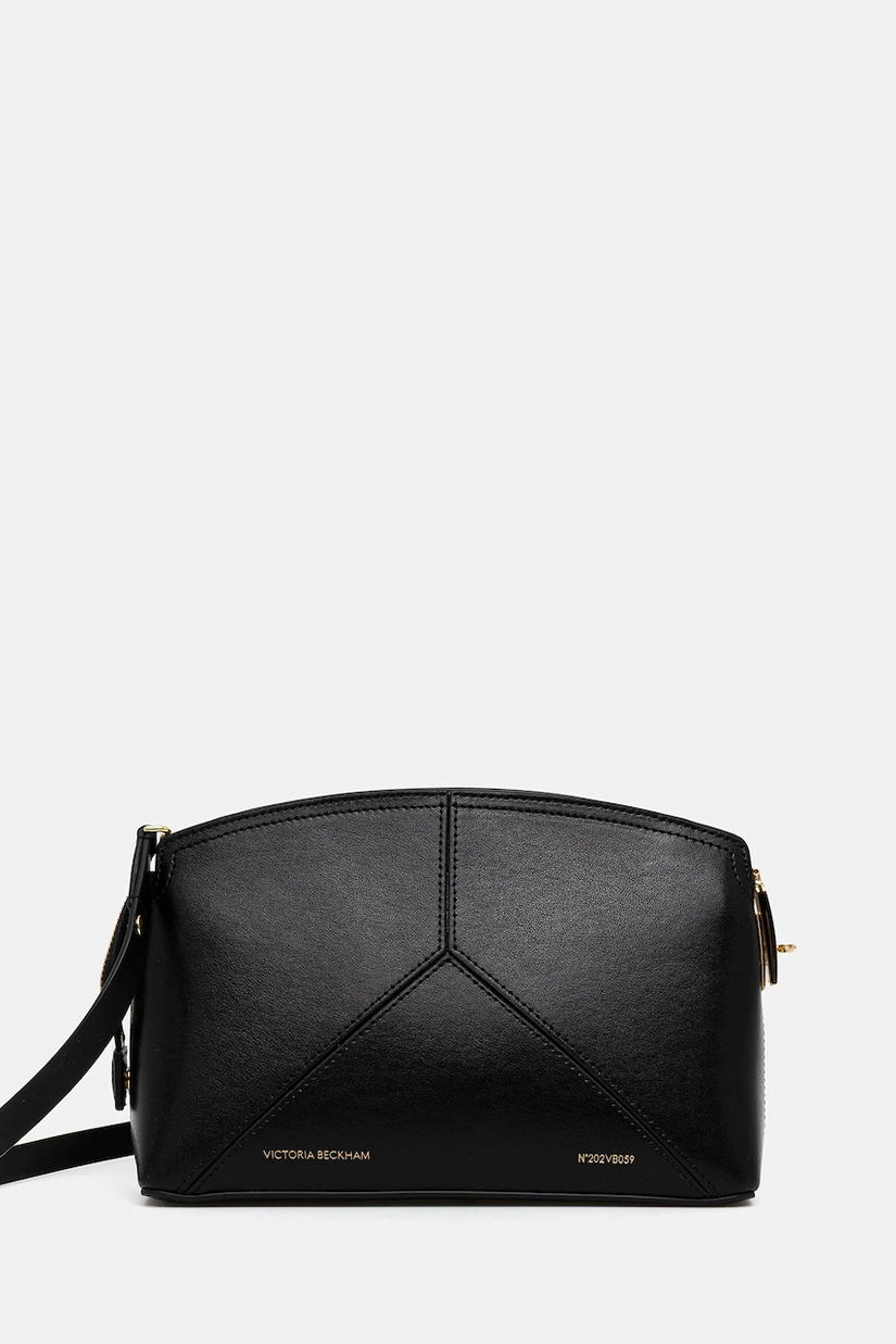 Victoria Beckham poșetă de piele culoarea negru, B225AAC006557A