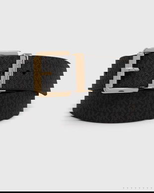 MICHAEL Michael Kors brâu reversibil femei, culoarea maro