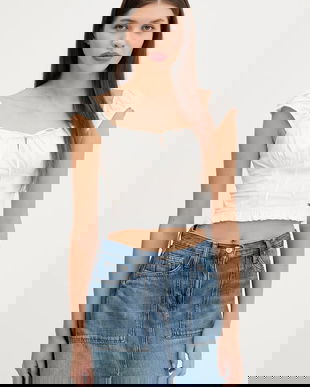 Tommy Jeans bluză din bumbac culoarea alb, uni, DW0DW20985