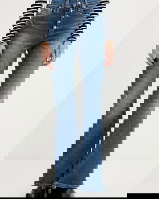 Tommy Jeans blugi high waist, DW0DW21380