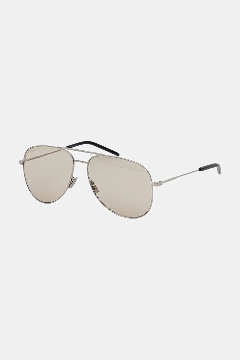 Saint Laurent ochelari de soare culoarea argintiu, CLASSIC 11
