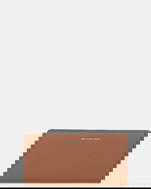 MICHAEL Michael Kors portofel de piele BRYANT culoarea maro, 32S5GYTP3L