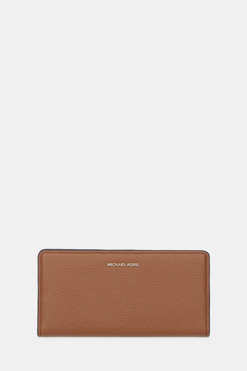 MICHAEL Michael Kors portofel de piele BRYANT culoarea maro, 32S5GYTP3L
