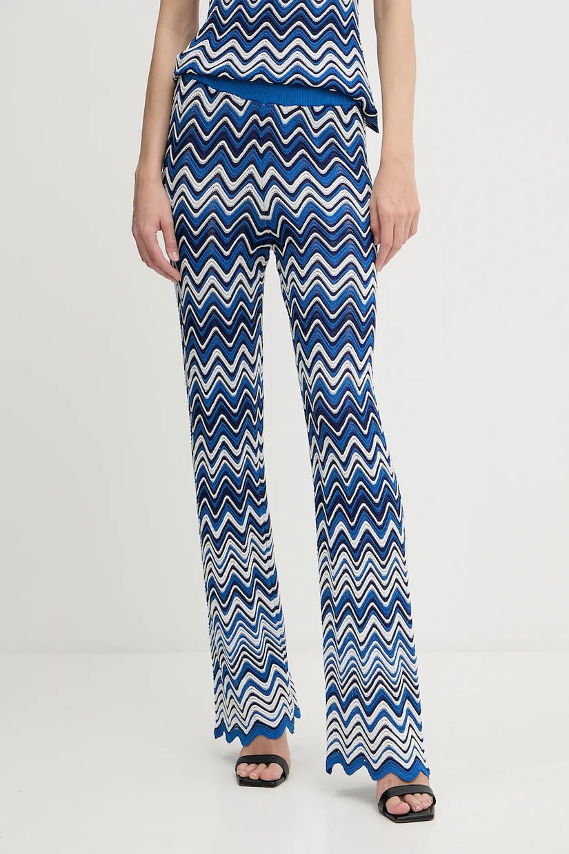 Morgan pantaloni drept, high waist, PALMY