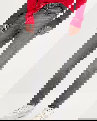 Tommy Jeans jeans culoarea gri, DM0DM21231