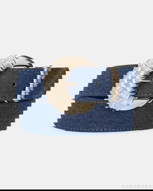 Morgan curea 3JEAN culoarea bleumarin, 3JEAN