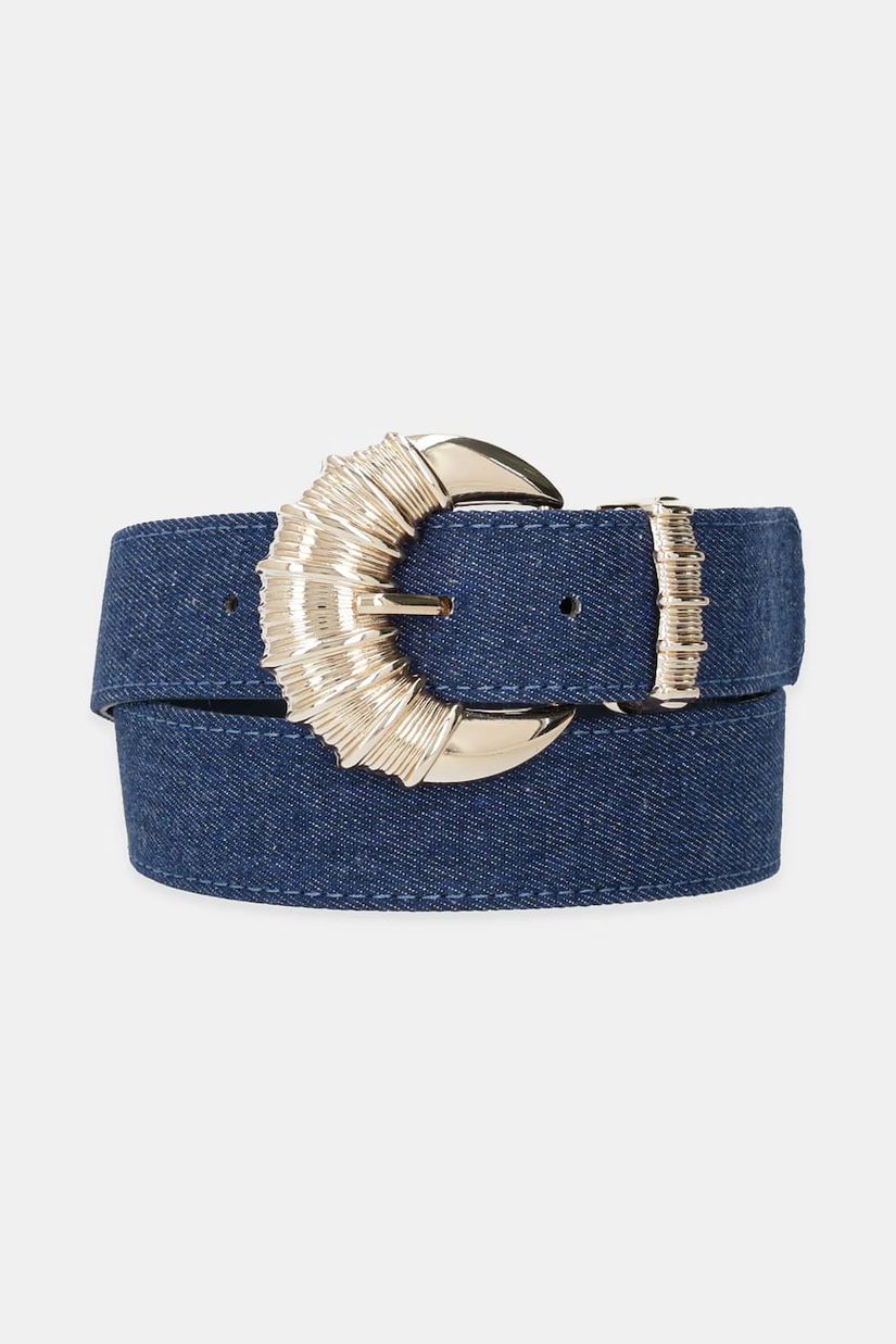 Morgan curea 3JEAN culoarea bleumarin, 3JEAN
