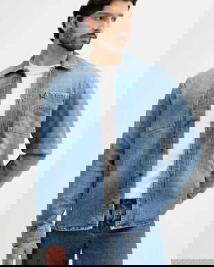 Pepe Jeans cămașă jeans cu guler clasic, regular, PM309081