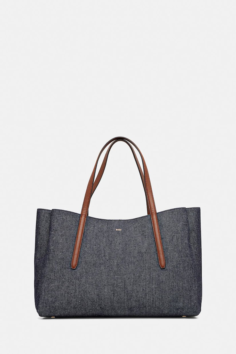 BOSS poșetă culoarea bleumarin, 50547575
